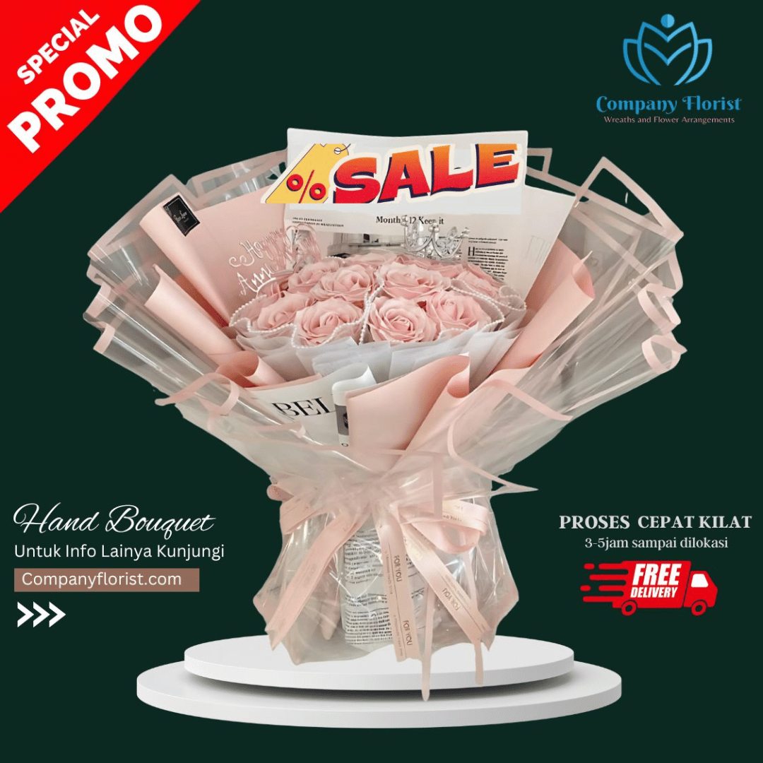 Hand Bouquet Mawar Jumbo